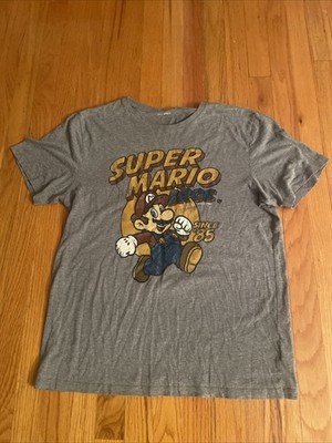 Vintage Super Mario Shirt Adult Large Old Navy Nintendo Video Game Tee