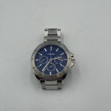 Reloj Pulsera Fossil BQ2867 Acero Inoxidable Hombre Azul 5ATM Resistente al Agua