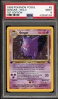 Pokemon Gengar Holo Fossil 5/62 1st Edition PSA 9