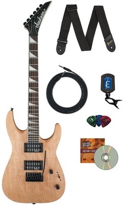 Jackson JS Series Dinky Arch Top JS22 DKA Electric Guitar - Natural Oil w/ Instr