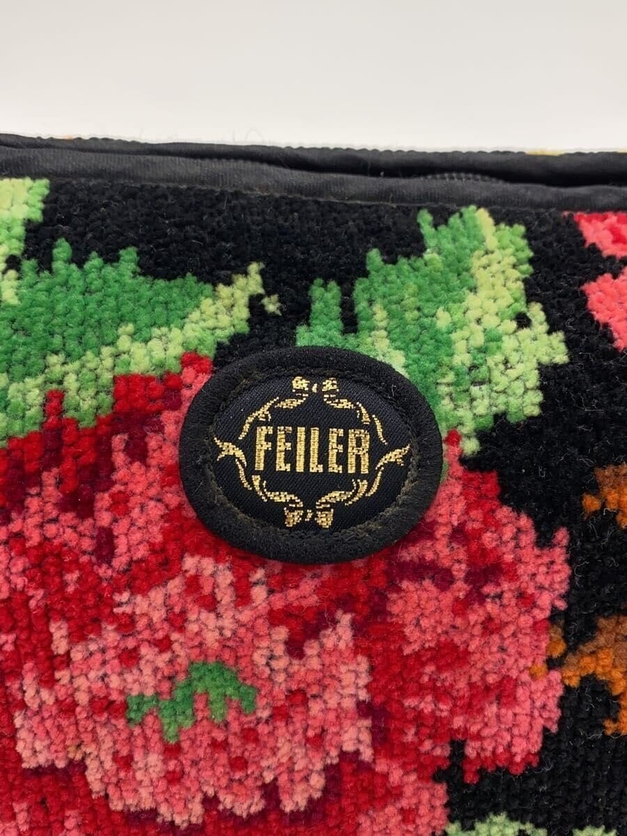 FEILER Wool Handbag Black - image 5