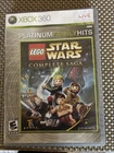 LEGO Star Wars: The Complete Saga (Xbox 360) Platinum Hits Case & Disc T3/00