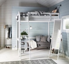 Ikea Hochbett "STORA", weiß