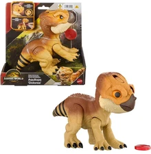 Jurassic World Rebirth Primal Protector Aquilops Dolores Interactive Dinosaur