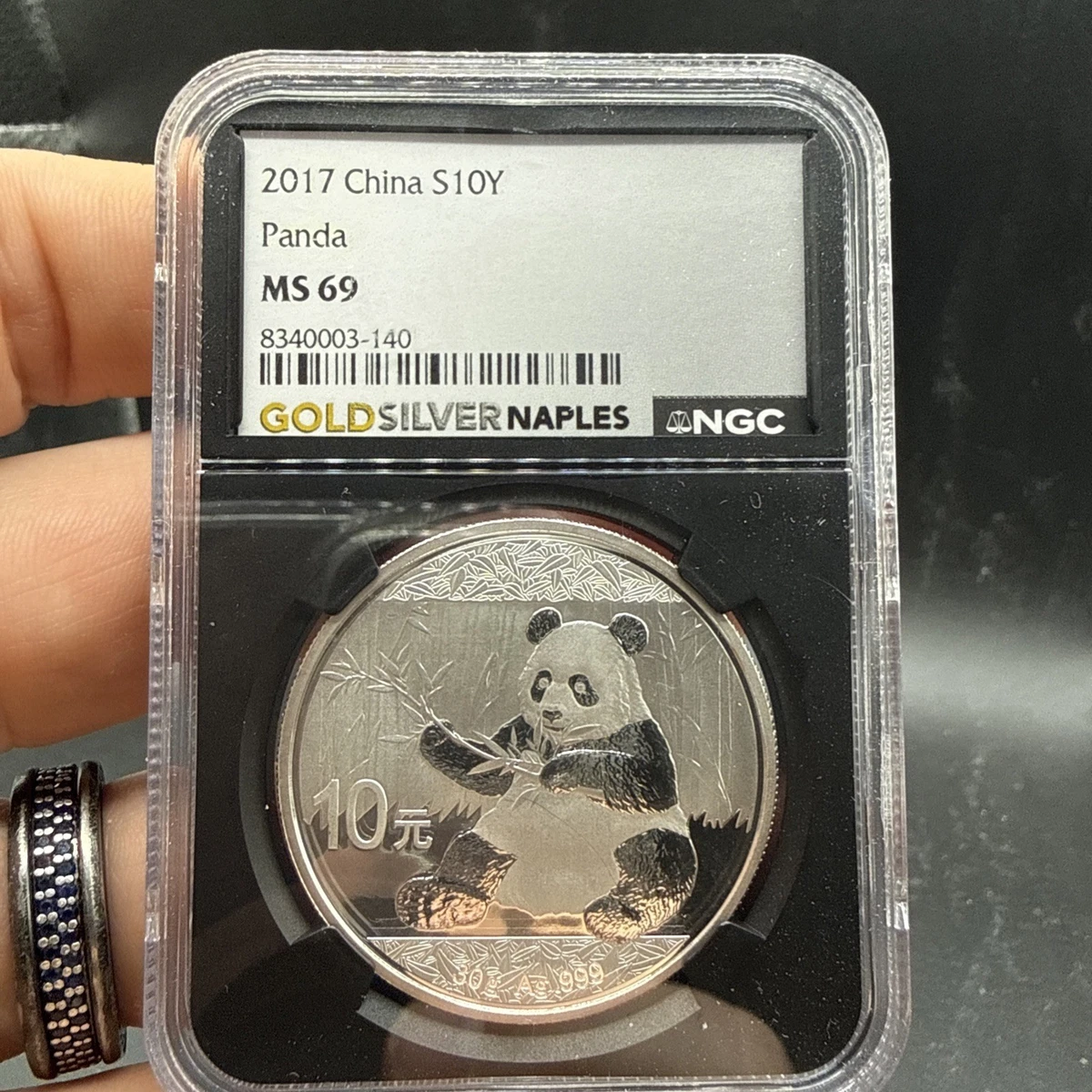 Chinese Panda MS 69 Graded 2017 Silver Bullion Coins for sale | eBay