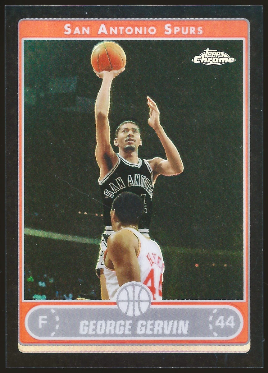 Topps George Gervin Basketball Serial Numbered Sports Trading