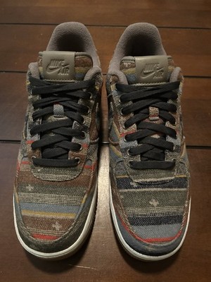 Rare 2020 Nike Air Force 1 X Pendleton Wool Sz 9.5 OG Premium SB AirMax Jordan 