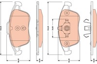 TRW GDB1788 BremsklöTze, BremsbeläGe FüR Renault ScÉNic III (JZ0/1_)