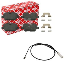 FEBI BREMSBELÄGE + WAKO HINTEN passend für MINI COUNTRYMAN R60