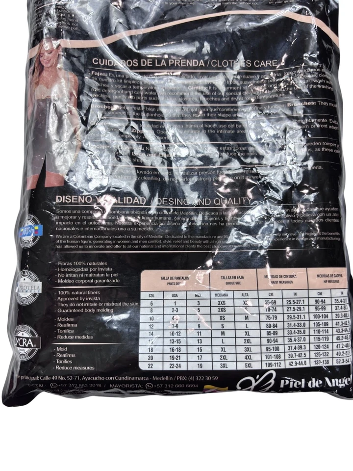 Piel De Angel Colombiana Faja Prendas Moldeadoras Soporte Alto M Beige Foto 2 de 4