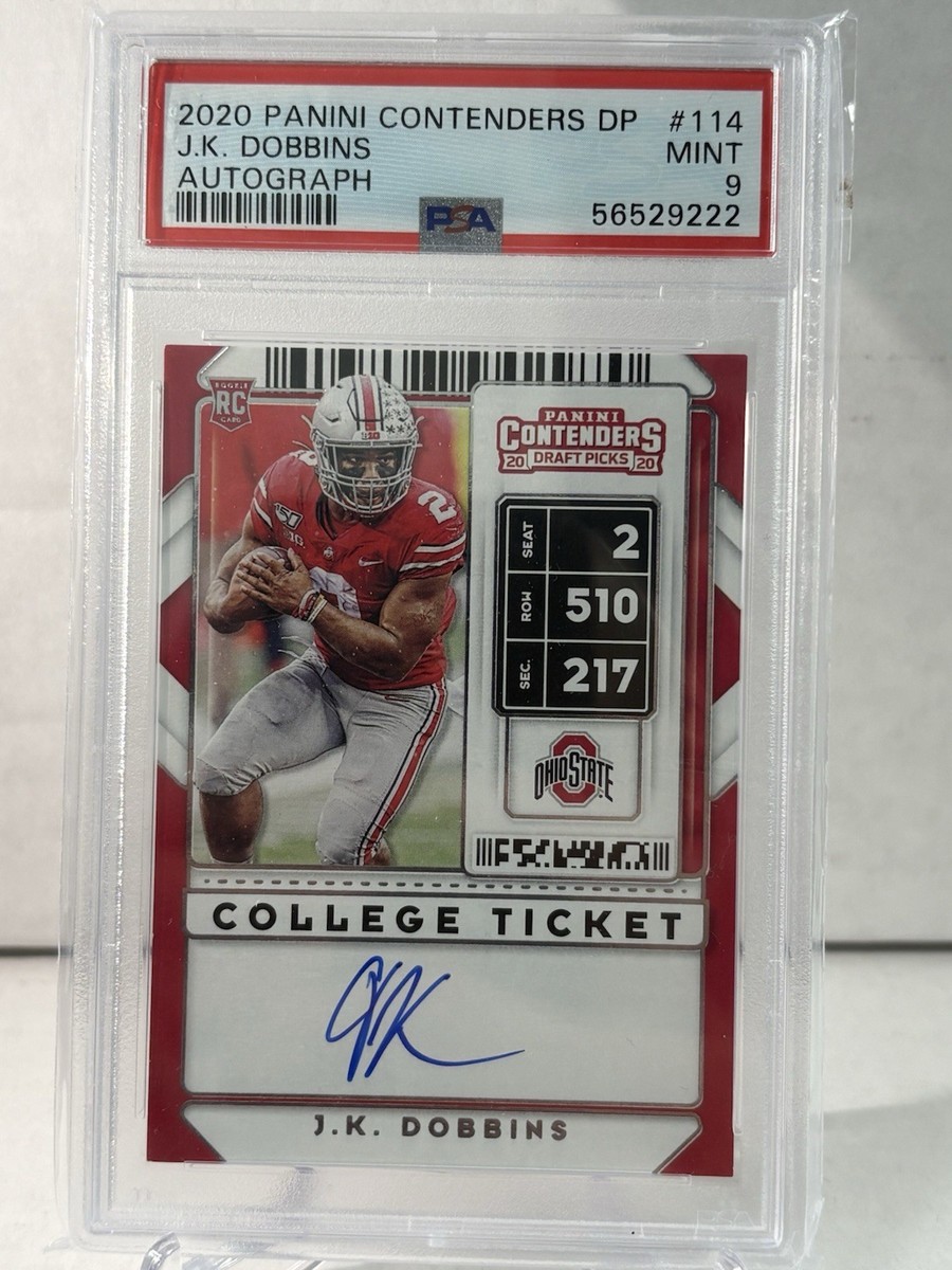 2020 Panini Contenders Draft Picks - RPS College Ticket Autographs