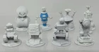 RoboRally - Lot of 8 Metal Painted Figures - Games Workshop 1994 WOTC Robo Rally