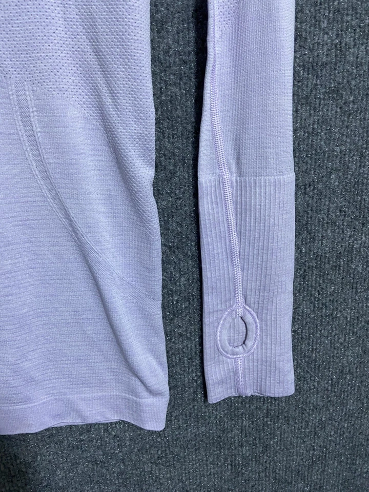 Lululemon Shirt Womens 6 Purple Swiftly Tech Long Sleeve Everyday Athleisure Run - Image 2 of 4
