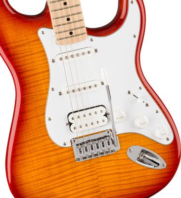 Squier Affinity Series Stratocaster FMT HSS, Maple - Sienna Sunburst