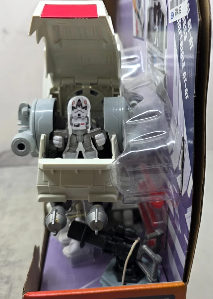 Star Wars - Figura de Juguete Fortaleza Imperial AT-AT - Playskool - Serie de Héroes Galácticos Foto 4 de 4