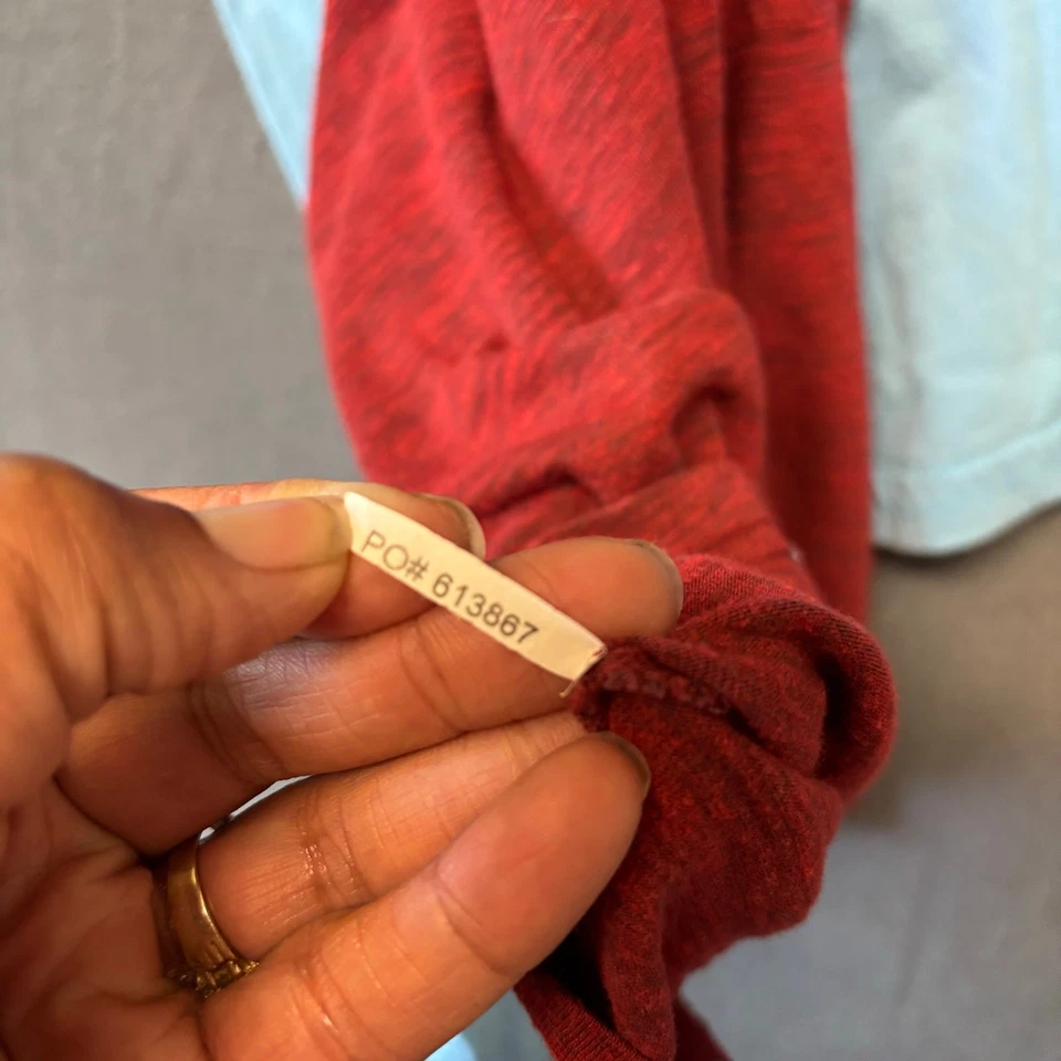 St Louis Cardinals Shirt Cooperstown Collection Majestic Raglan MLB Baseball LG - Image 4 of 4