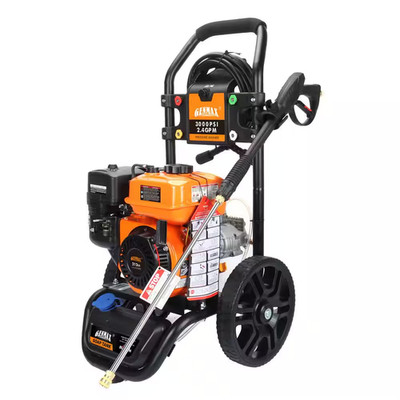 3000 PSI 2.4 GPM 212Cc Cold Water Pressure Washer with 5 Quick Connect Nozzles