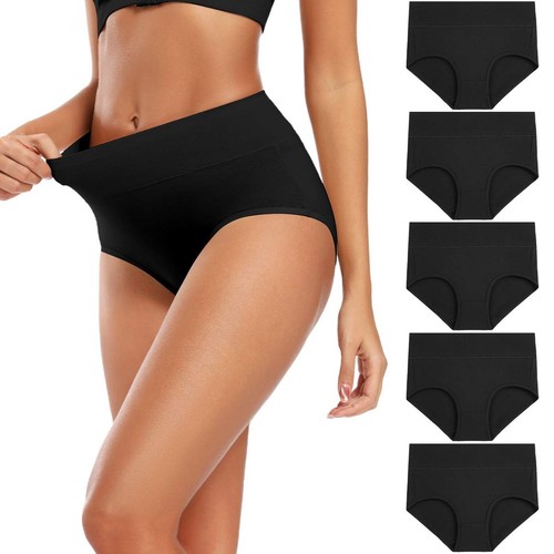 Molasus Damen Weiche Baumwolle Unterwäsche Slip Hohe Taille Wochenbett Höschen... - Bild 1 von 5