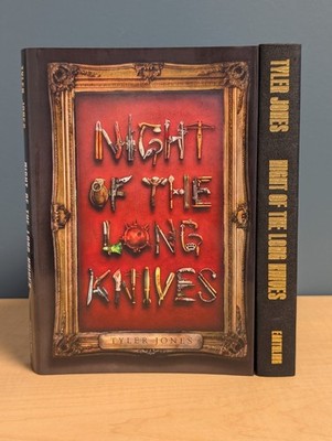  Tyler Jones NIGHT OF THE LONG KNIVES Earthling SIGNED /500 Malfi Horror