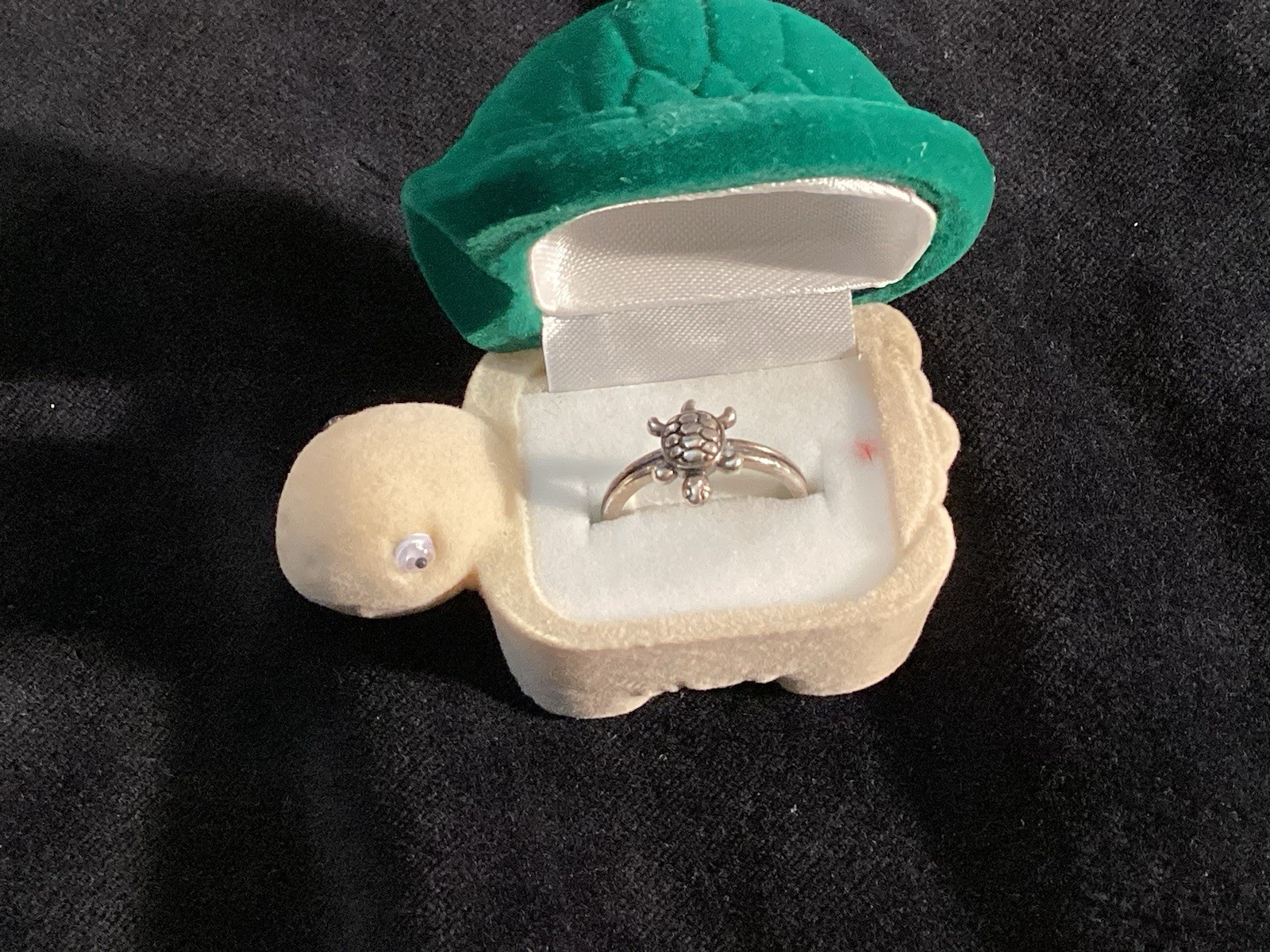 Avon Sterling Silver Turtle Adjustable Ring In Ve… - image 7