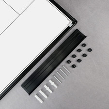 Magnetic Dry Erase Calendar Whiteboard, 2 Month White Board Planner 48 X 36 I...