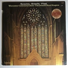 WORCESTER CATHEDRAL CHOIR Donald Hunt Singers N/Mint 1983 Hyperion Choral LP *