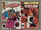 Amazing Spider-Man #253 + Web of Spider-Man #30 Lot 1st Rose Early Black Costume