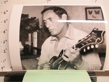 ABC TV show photo 1960s JOEY BISHOP playing 1920s Gibson mandolin F-4 Rat Pack