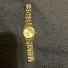 Vintage Citizen Women's Gold Tone Quartz Watch Day/Date Presidential