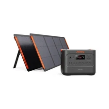 Jackery Explorer 3000 v2 Portable Power Station Two 200W Solar Panels