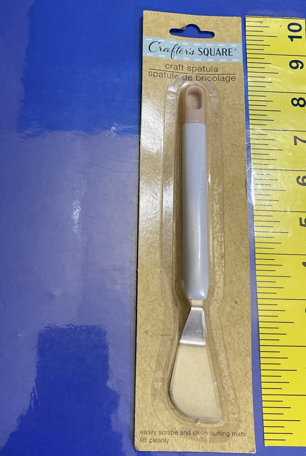 1 New PINK & White Crafter's Square Clay CRAFT SPATULA 1 Piece NIP