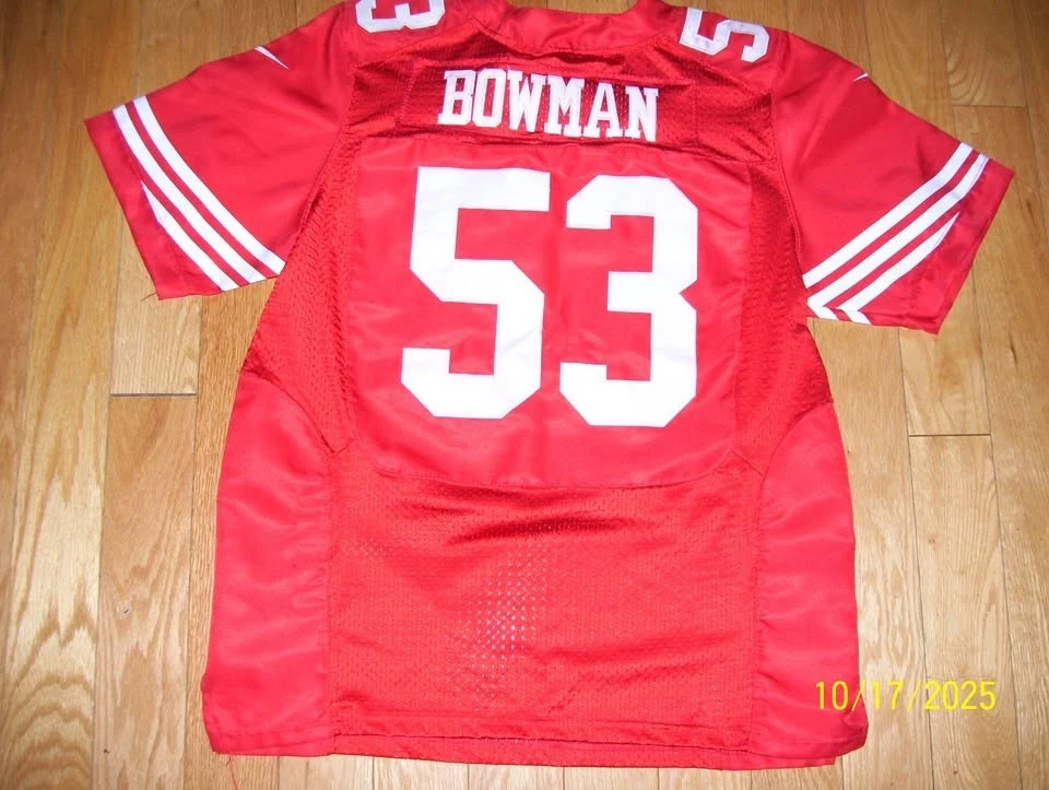 Camiseta deportiva de los San Francisco 49ers Navorro Bowman NFL talla mediana Foto 2 de 2