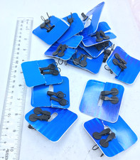 Shure Lot of 14 Pairs MX100 Ser Mics and AT853/U853 Lavalier Mic Lapel Clip New