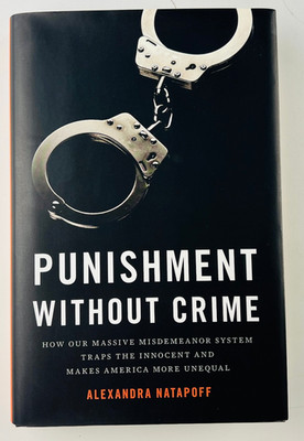 Punishment Without Crime Natapoff 1st Ed Misdemeanor Law Justice Sociology 2018