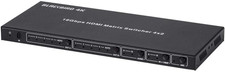 Blackbird 4K HDMI Matrix 4X2 HDR 18G 4K@60Hz Ycbcr 4:4:4 EDID Coaxial Audio Powe