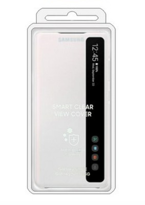 Samsung Galaxy S20FE Smart Clear View Cover EF-ZG780 Antimicrobial White New