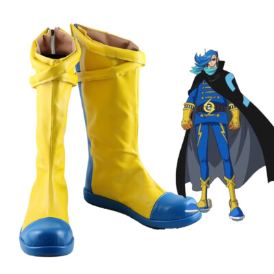One Piece Vinsmoke Ichiji Shoes Cosplay Men Boots Yellow Version