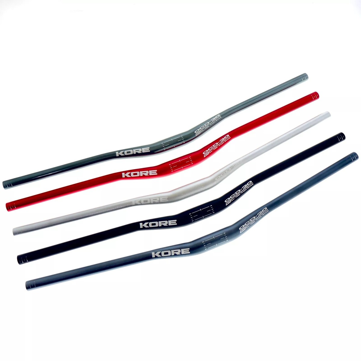 KORE OCD M35 20mm Rise 800mm Wide MTB Handlebar 35mm Alu