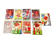 Dennis Bergkamp 9 Card Lot, Topps, Futera, Stadion, Upper Deck, Arsenal, Holland