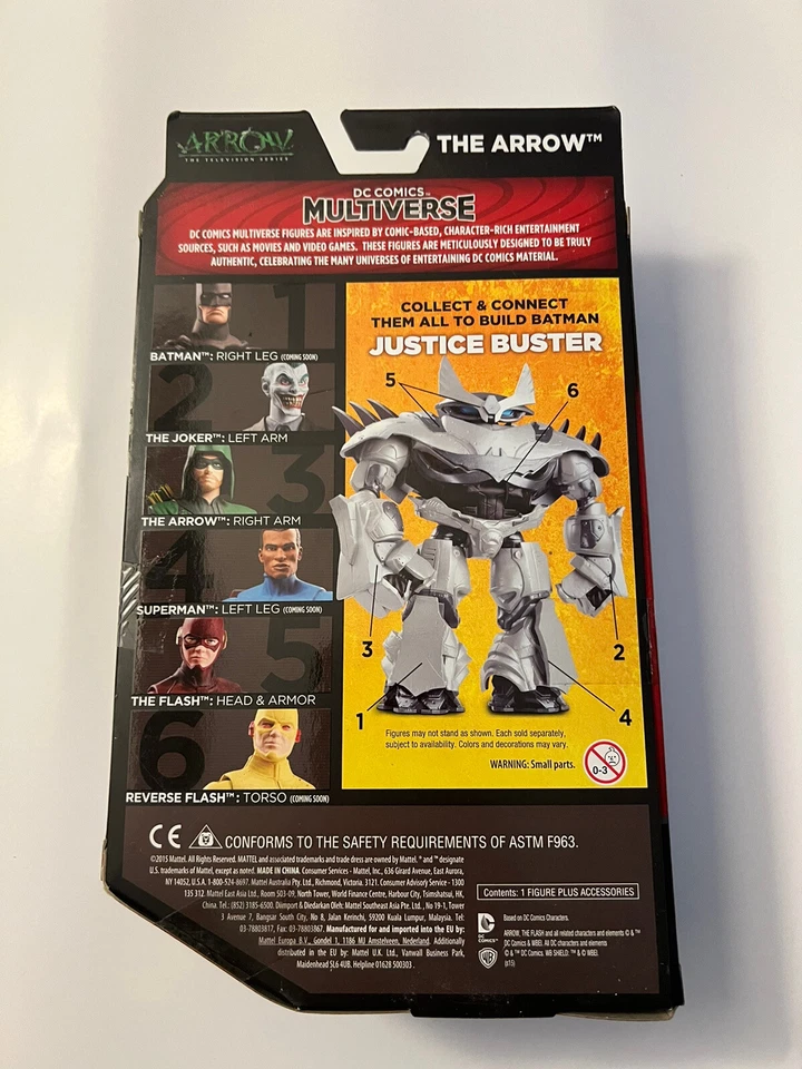 Экшн-фигурка DC Comics Multiverse The Arrow Oliver Queen Justice Buster - Изображение 3 из 3