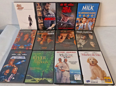Pick 10 DVDs from a list of 48, many genres