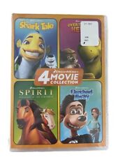 DreamWorks 4 Movie Collection DVD Shark Tale Spirit Over The Hedge 