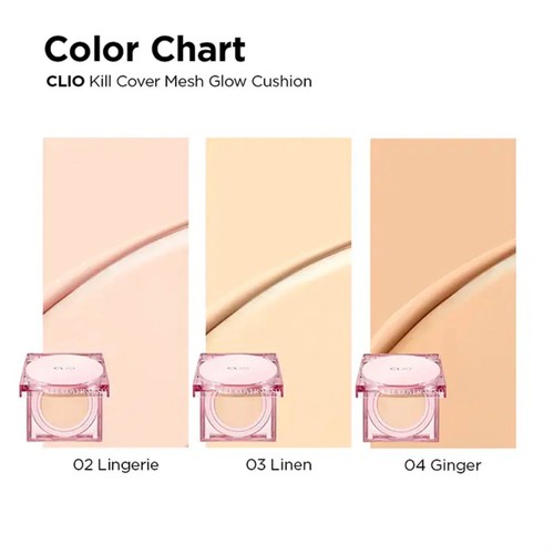 CLIO Kill Cover Mesh Glow Cushion 15g +(Refill 15g) *USseller* - 第 5/5 張圖片