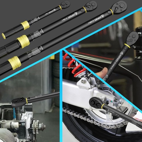 ANPUDS Chiave dinamometrica 1/4 & 3/8 & 1/2 pollice, 3-25Nm, 10-150Nm, 60-330Nm 5... - Foto 8 di 8