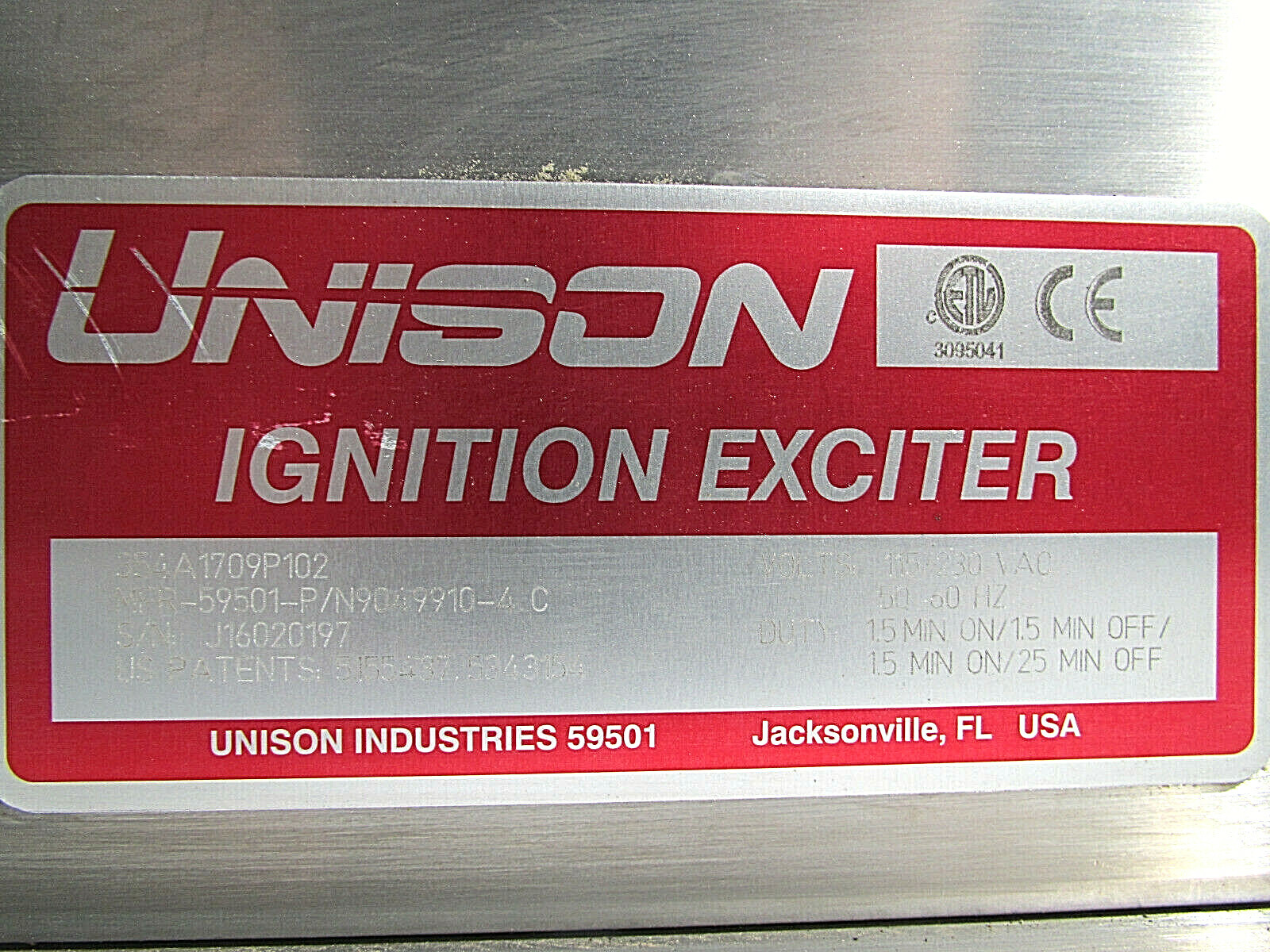 Unison Ignition Exciter For PARTS/ REPAIR eBay