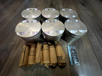 For BMW M50B30 STROKER Custom Teikin Pistons and RiK Rings set 86.5mm