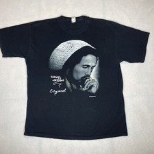 VTG Bob Marley Tee Shirt Zion Rootswear Size XL Y2k Natty Dread Cozumel READ