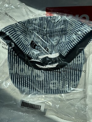 Supreme Denim Camp Cap Stripe 新品 シュプリーム Supreme Denim Camp Cap Stripe SS24 - IN HAND, brand new