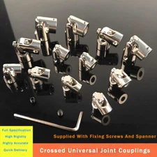 Steel Shaft Coupling Motor Connector DIY Universal Joint For Motor Airplane Mode