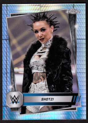 2025 Topps Chrome WWE PRISM Refractors #33 Shotzi